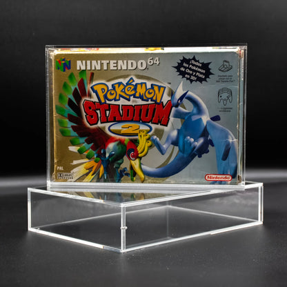 Caja protectora de metacrilato 3mm para Nintendo 64 con cierre imantado