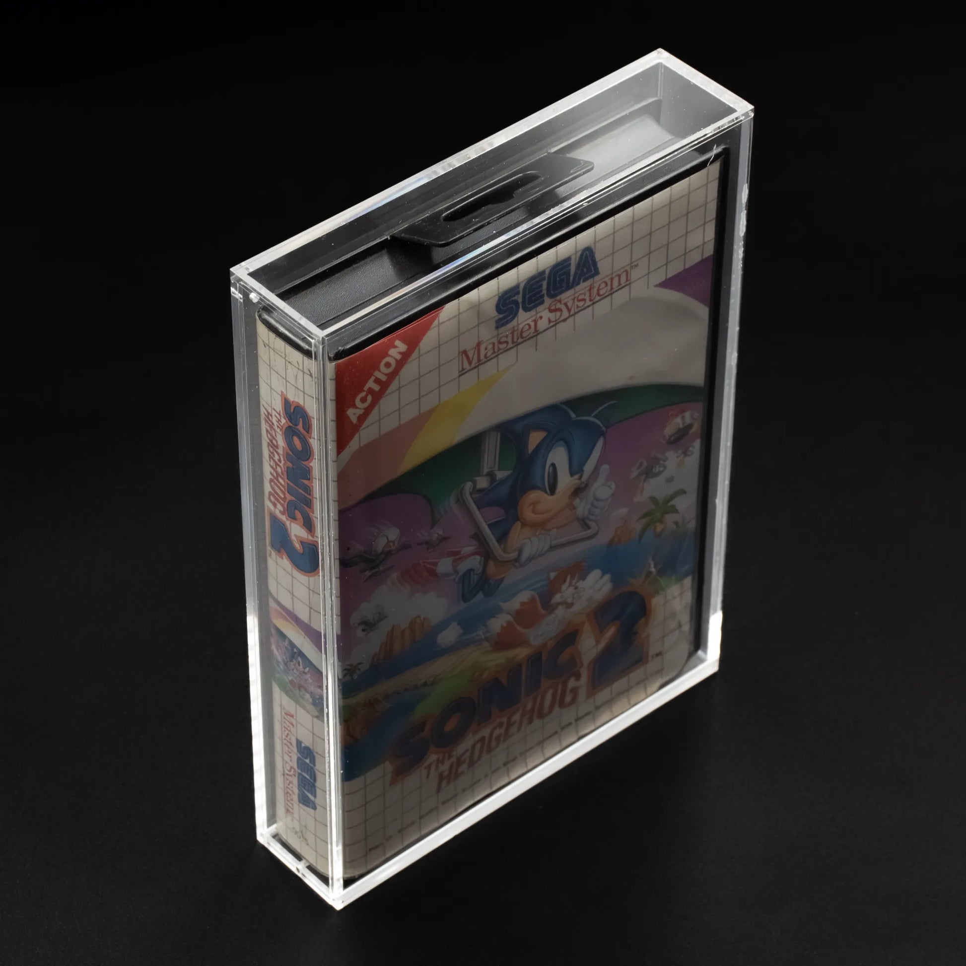 Caja de metacrilato para videojuego Sega Master System