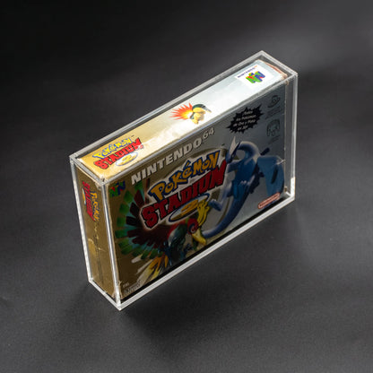 Caja protectora de metacrilato 3mm para Nintendo 64 con cierre imantado
