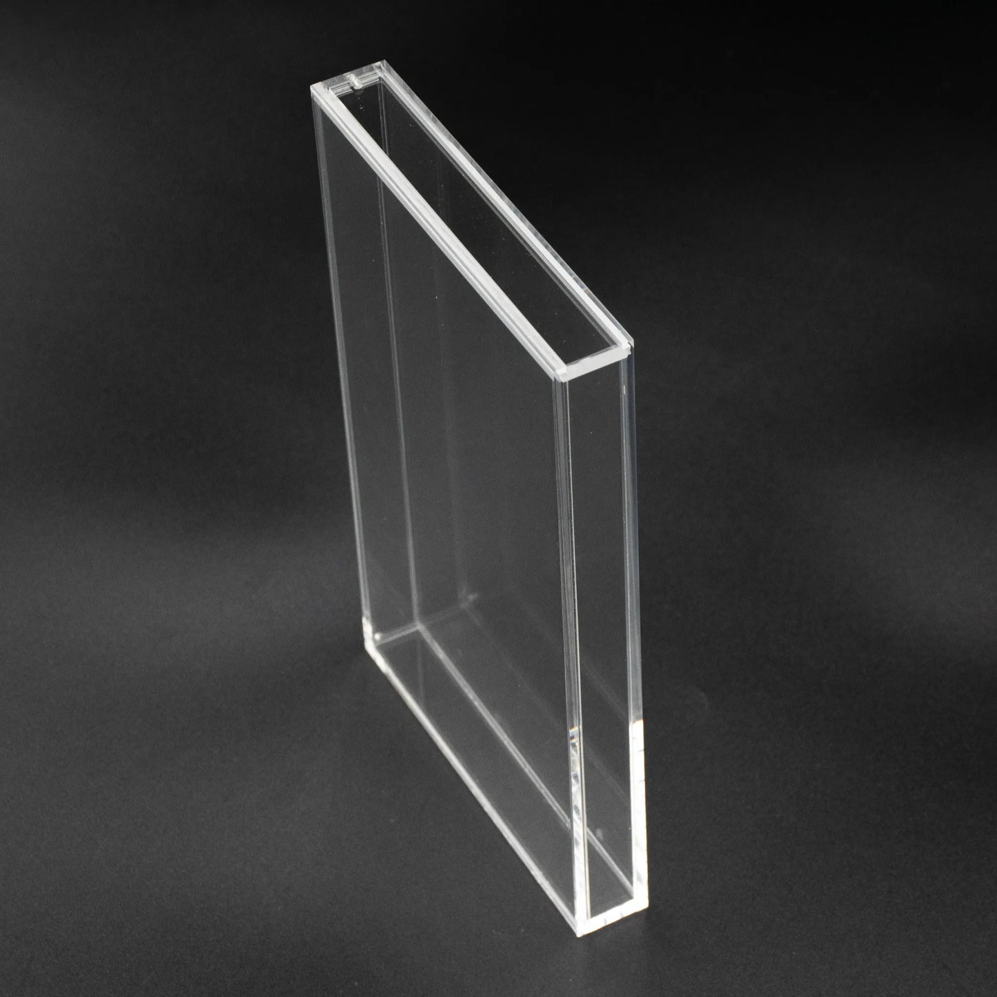 Vista lateral caja metacrilato de 3mm para Nintendo Switch