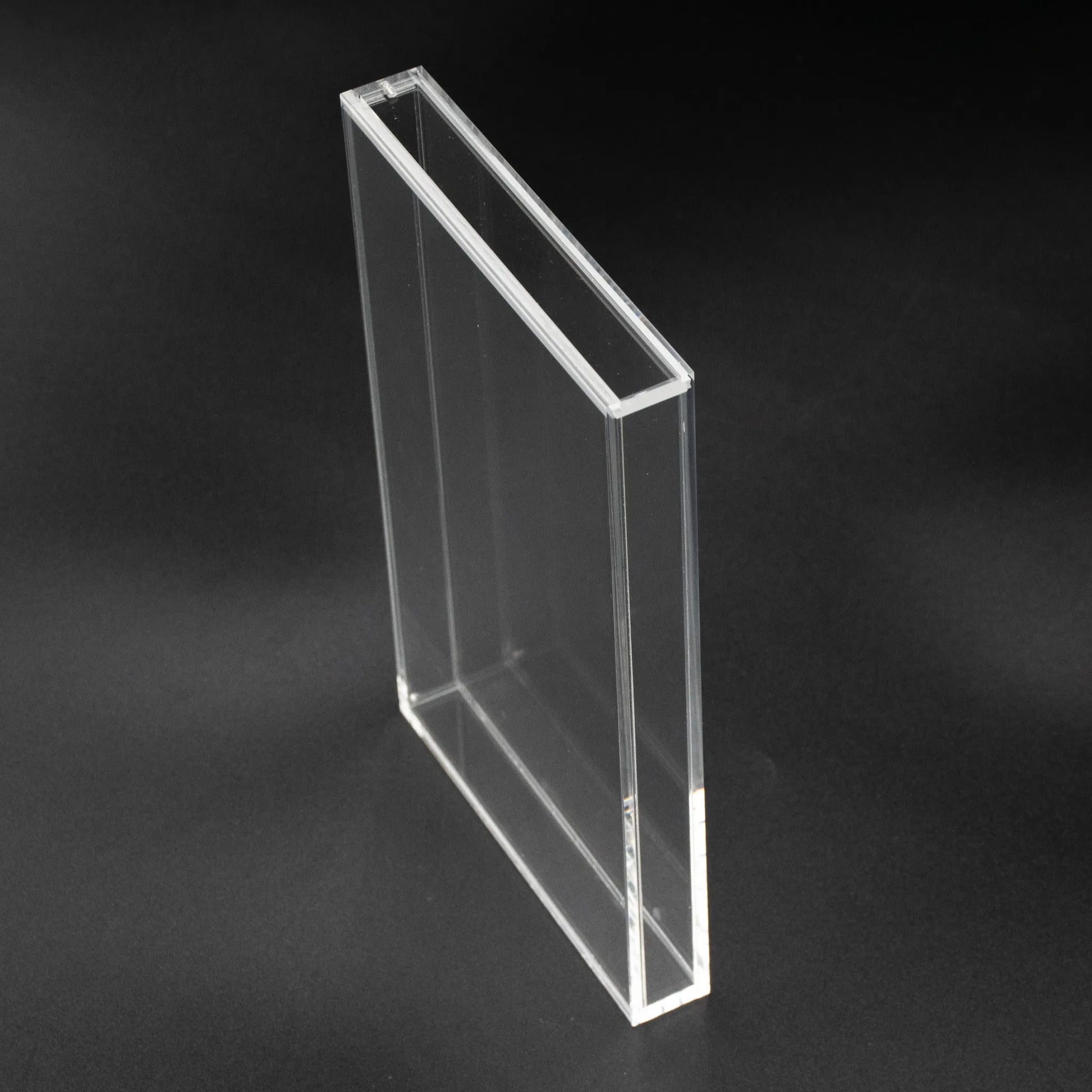 Vista lateral caja metacrilato de 3mm para Nintendo Switch
