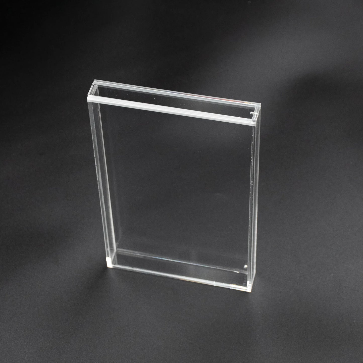 Protector de metacrilato transparente visto desde arriba para juego de Nintendo Switch