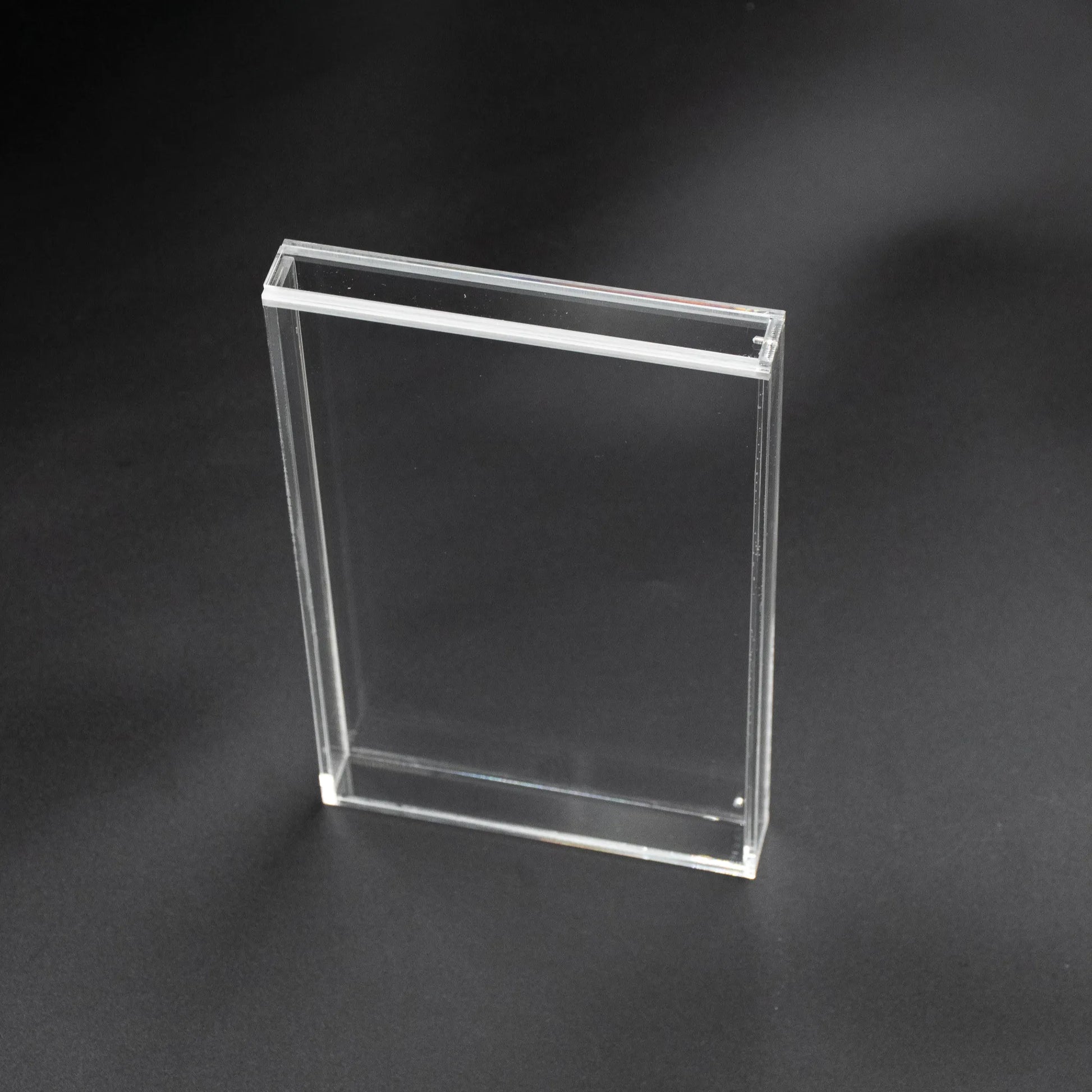 Protector de metacrilato transparente visto desde arriba para juego de Nintendo Switch