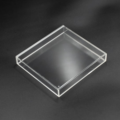 Vista superior de caja de metacrilato con cierre imantado para videojuego de Play Station 1