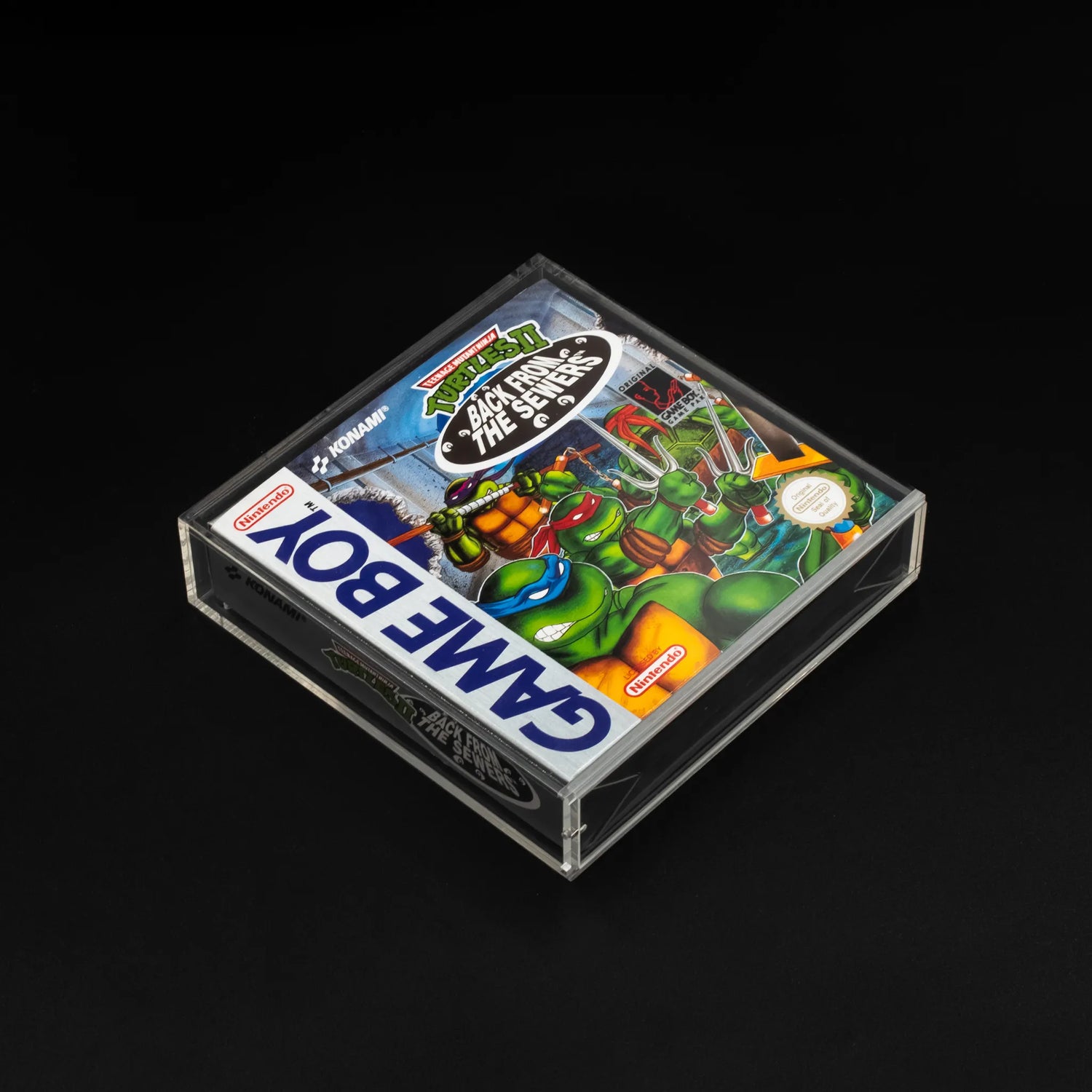 Caja protectora de metacrilato de 3mm para videojuegos de la Game Boy Advance, Color y clásica
